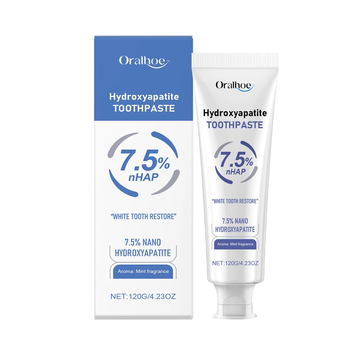 Hydroxyapatite Toothpaste Dental Calculus Remover Improve Bad Breath Prevent Caries Mint Fresh Breath Teeth Whitening Powder